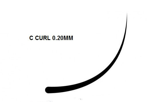 C Curl Classic Faux Mink Eyelash Extensions